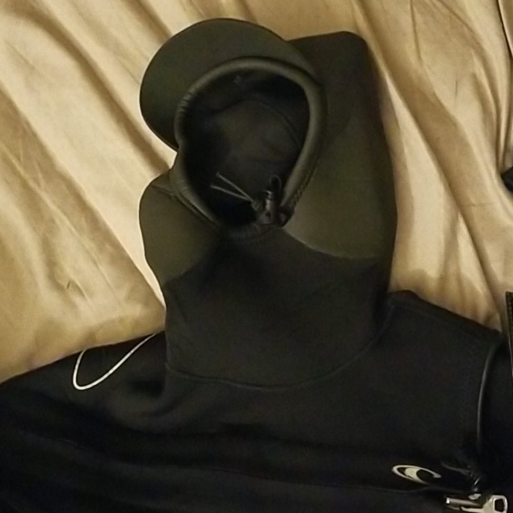O'Neill black fullhood wetsuit